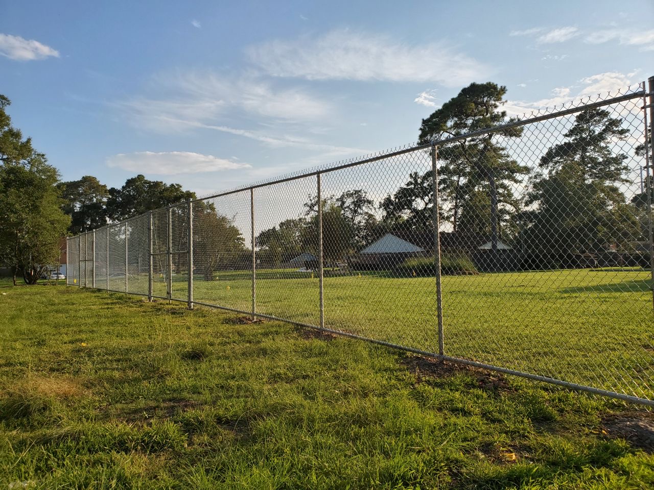 Chain link fence installation Irving TX
